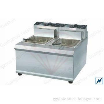 Restaurant Electric Deep Fryer For Potato Chips , 600x590x4